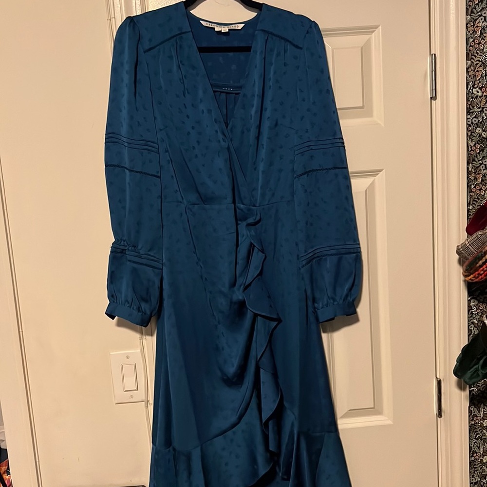 Veronica beard ruffle dress